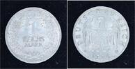 Weimarer Republik 1 Mark 1925 A Vorz&uuml;glich + 30,00 EUR  + 5,00 EUR frais d'envoi