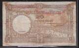 BELGIË. BELGIQUE. BELGIEN. 20 Frank, Francs 27/01/1940. Roi Albert1er et Reine Élisabeth. Serie: 7461H . Fast TB.