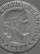 SVIZRA, SVIZZERA, SUISSE, SCHWEIZ. 10 Rappen. 1950. Défaut de coin. Fehlprägung . TTB.
