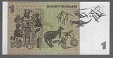 AUSTRALIA. 1 Dollar. (1982) REINE ÉLISABETH II. Serie: DKL . SPL.