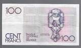 BEIGIË/BELGIEN/BELGIQUE. 100 FRANCS/FRANK. (1982) Architecte: Hendryk Beyaert. Serie: 219 . Beau TTB.