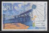 FRANCE 50 Francs 1996 Saint Exupéry. Alphabet A018 834567 *