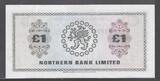 NORTHERN IRLAND 1 Pound 01.08.1978 Northern Bank Limited. Serie: C . Quasiment NEUF