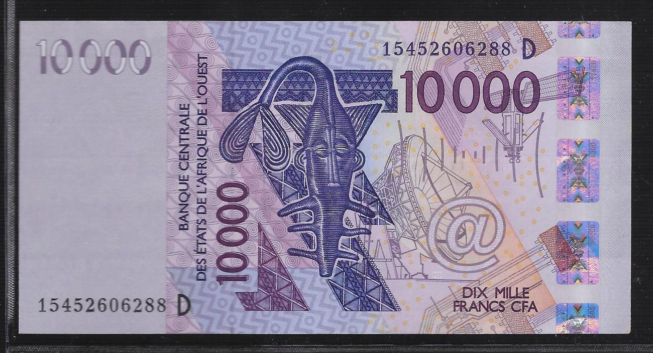 BCEAO 10000 Francs CFA 20 15 D MALI Signature 41 Presque SUP MA bceao-10000-francs-cfa-20-15-d-mali-signature-41-presque-sup-ma