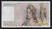 FRANCE (100 Francs) Échantillon, Testnote -ATHÉNA- 10103 . -