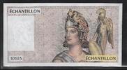 FRANCE (für 100Fr.) Échantillon, Testnote -ATHÉNA- 10103 . -