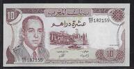 MAROC 10 Dirhams Roi Hassan II . Serie: BE/57 . -