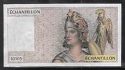 FRANCE . (Für, pour: 100 Francs Delacroix) TESTNOTE, ÉCHANTILLON . Nummer, numéro: 10103 . -