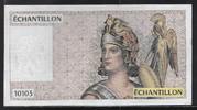 FRANCE . (Für, pour: 100 Francs Delacroix) TESTNOTE, ÉCHANTILLON . Nummer, numéro: 10103 . -