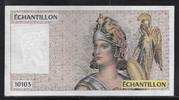 FRANCE . (Für, pour: 100 Francs Delacroix) TESTNOTE, ÉCHANTILLON . Nummer, numéro: 10103 . -