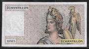 FRANCE . (Für, pour: 100 Francs Delacroix) TESTNOTE, ÉCHANTILLON . Nummer, numéro: 10103 . -