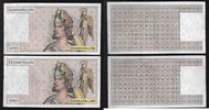 FRANCE . (Für, pour: 100 Francs Delacroix) 2 TESTNOTE, 2 ÉCHANTILLON . Nummer, numéro: 10103 . -