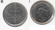 FRANCE . 1/2 Franc Semeuse. Säerin. de O.ROTY . -