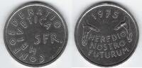 SVIZRA. SVIZZERA. SCHWEIZ. SUISSE . 5 Francs/Franken DENKMALPFLEGE. Protection des Monuments . -