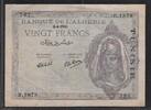 TUNISIE/ALGÉRIE 20 Francs Alphabet: H.1878 . -