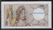 FRANCE . Geeignet für, pour 100 Francs Delacroix Échantillon, Testnote -ATHÉNA- 1250. . -