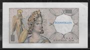 FRANCE . Geeignet für, pour 200 Francs Montesquieu ÉCHANTILLON, TESTNOTE. Nummer, numéro. 1250 ATHÉNA . -