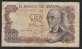 ESPAÑA 100 Pesetas Manuel de Falla. Komponist. Compositeur. Serie: 9A. Ersatznote.Remplacement . -
