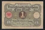 DEUTSCHLAND/ALLEMAGNE 1 Mark DARLEHNSKASSENSCHEIN. Serie: 6 . -