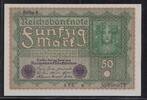 DEUTSCHLAND/ALLEMAGNE 50 Mark Inflation. Reihe 1. Serie: AEL a . -