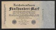 DEUTSCHLAND/ALLEMAGNE 500 Mark Serie: Z . -