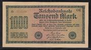 DEUTSCHLAND/ALLEMAGNE 1000 Mark .Premier 'e' et le 'S' . Erstes 'e und das 'S'. Serie: OE, D . -