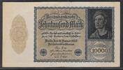 DEUTSCHLAND/ALLEMAGNE 10'000 Mark Jeune Homme d'après A. Dürer. Junger Mann nach A. Dürer. Serie: 19p 180x100mm . -