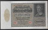 DEUTSCHLAND/ALLEMAGNE 10'000 Mark Jeune Homme d'après A. Dürer. Junger Mann nach A. Dürer. Serie: G. 210x124mm . -