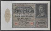 DEUTSCHLAND/ALLEMAGNE 10'000 Mark Jeune Homme d'après A. Dürer. Junger Mann nach A. Dürer. Serie: G. 210x124mm . -