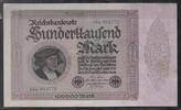 DEUTSCHLAND/ALLEMAGNE. 100'000 Mark Marchand G.Gisze par Hans Holbein. Kaufmann G.Gisze von Hans Holbein.Serie: 16k -