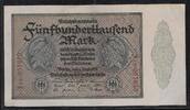DEUTSCHLAND/ALLEMAGNE. 500'000 Mark Série: (3) AB . -
