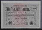 DEUTSCHLAND/ALLEMAGNE. 50 Millionen Mark serie: AB-52 . -