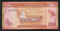 SRI LANKA 100 Rupees Serie: U/3 . -