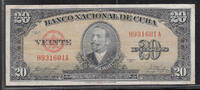 CUBA 20 Pesos Serie: H/A . -