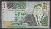JORDAN/JORDANIE 1 Dinar Chérif Hussein Bin Ali . -