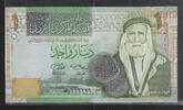 JORDAN/JORDANIE 1 Dinar Chérif Hussein Bin Ali . -