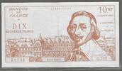 FRANCE. (10 NF) RICHELIEU. Banknote zur Verwendung in Schulen. Billet à usage scolaire . -