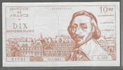 FRANCE. (10 NF) RICHELIEU. Schulbanknote. Billet à usage scolaire . -