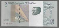 ANGOLA. 5 KWANSAS. Serie: YA . -