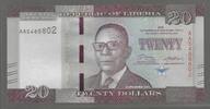 LIBERIA. 20 Dollars. Serie: AA . -