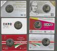 EUROPA.ITALIA/ITALIE. 2 €uro. 3 X . -