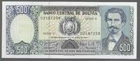 BOLIVIA/BOLIVIE. 500 Pesos. Serie: C . -