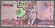 TÜRKMENISTAN. 100 Manat. Serie: AB . -