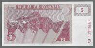 SLOVENIJA. SLOVENIA . 5 Tolarjev Serie: AM . -
