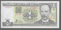 CUBA. 1 Peso. JOSE MARTI. Serie: EF-07 . -