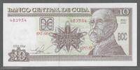CUBA. 10 Pesos. MAXIMO GOMEZ. Serie: EF-07 . -