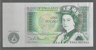 ENGLAND. ANGLETAIRE.(UK). 1 Pound. REINE ÉLISABETH II. Serie: DX61 . -