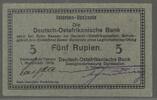 DEUTSCHLAND/ALLEMAGNE. 5 Rupien. Deutsch-Ostafrikanische Bank . -