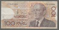 100 Dirhams. 1987/1407. MAROC./MOROCCO. ROI HASSAN II.  Serie: (15)  . Gutes sehr schön .