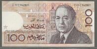 MAROC./MOROCCO. 100 Dirhams ROI HASSAN II. Serie: (77) . -